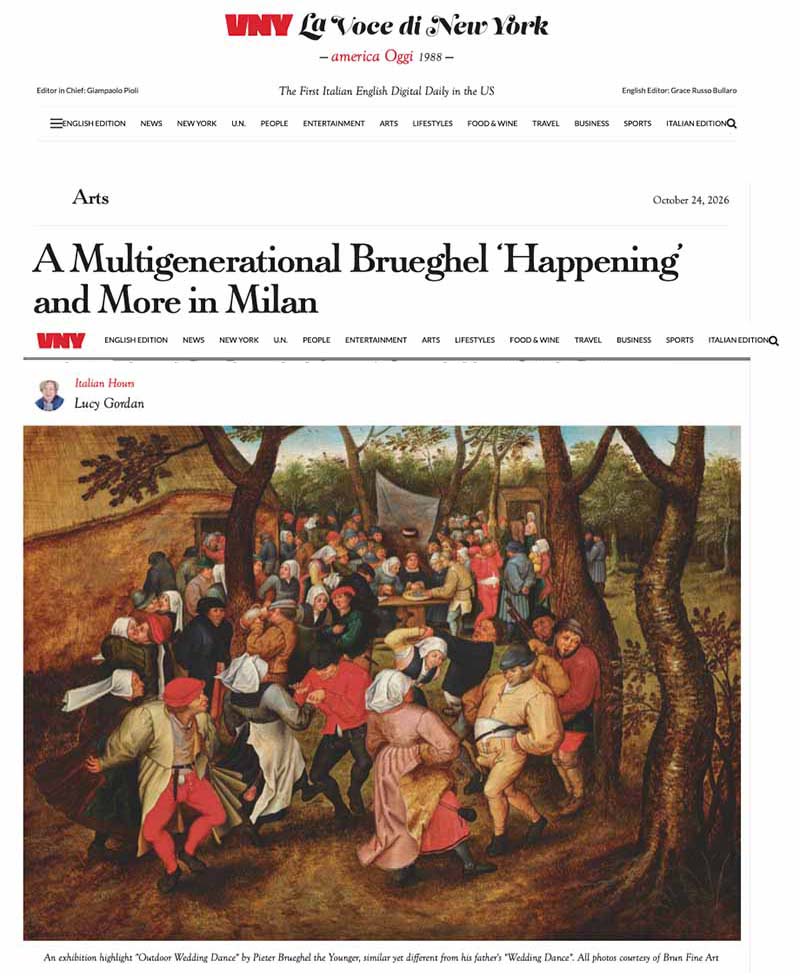  A Multigenerational Brueghel ‘Happening’ and More in Milan