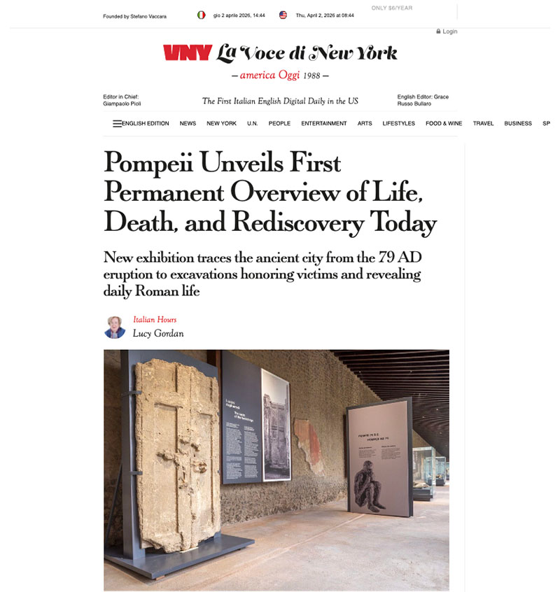 Pompeii Unveils First Permanent Overview of Life, Death, and Rediscovery Today