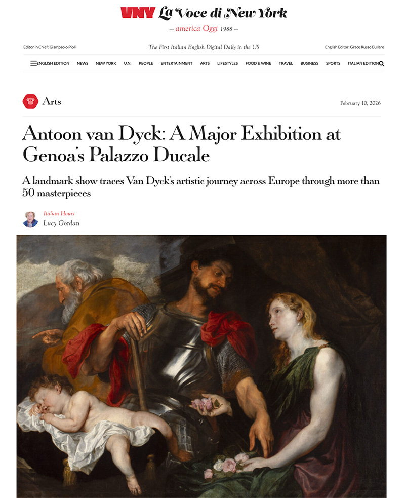 Antoon Van Dyck: A Major Exhibition at Genoa’s Palazzo Ducale